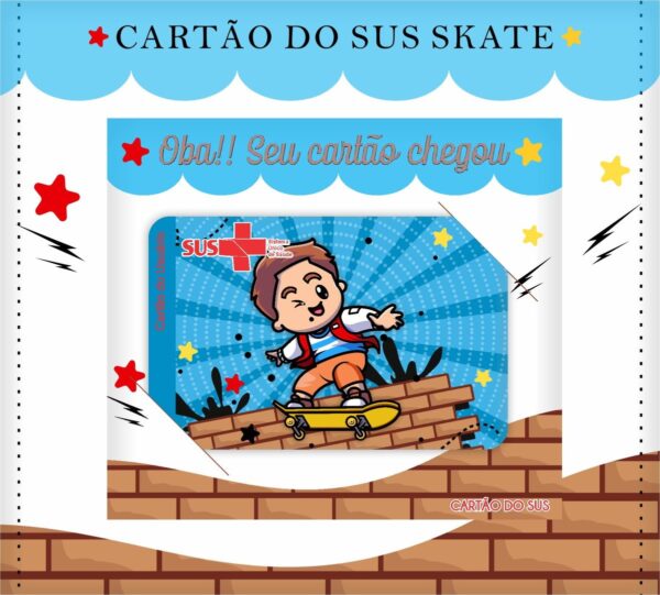 Cartão Sus Skate - Arquivo Digital