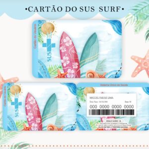 cartao sus surf arquivo digital digital