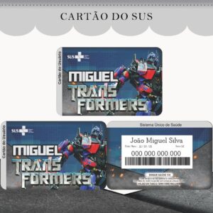 cartao sus transformes arquivo digital cartao saude