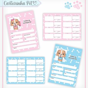 Carteirinha Vacinação Pets - Arquivo Digital