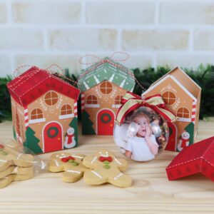 casinha porta esfera natal 2023 arquivo digital decoracao festa infantil