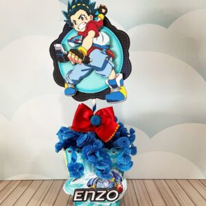 centro de mesa beyblade arquivo digital kit festa