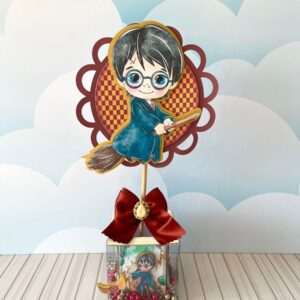 centro de mesa harry potter arquivo digital festa