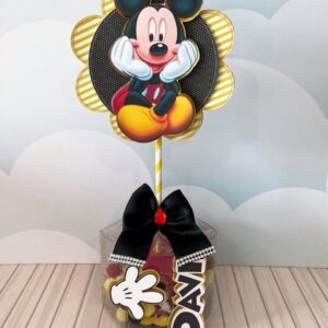 centro de mesa mickey acetato studio e pdf monte sua festa