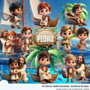Cliparts Apostulo Pedro O Pescador Imagens Png Mascotinho 3