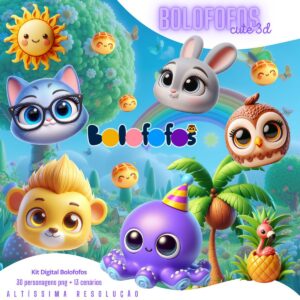 Cliparts Bolofofos Png Bebês Animaizinhos Fofos Cute