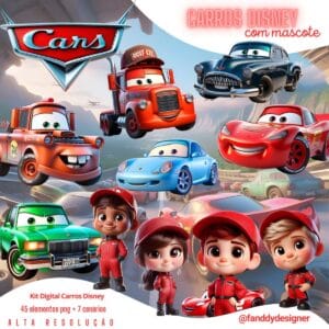Cliparts Carros Disney Imagens Png 3D Cute Baby Menino