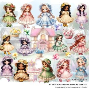 Cliparts Casinha de Bonecas Sarah Kay Png Imagens Baby Cute