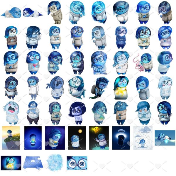 Cliparts Divertida-Mente Png Tristeza Imagens Sem Fundo P1