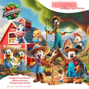 Cliparts Fazendinha Turma Do Mickey Imagens Png 3d Cute Baby 3