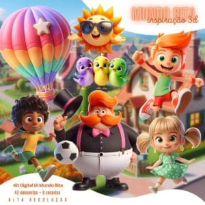 Cliparts Mundo Bita Png Imagens Baby 3D Cute Bebês
