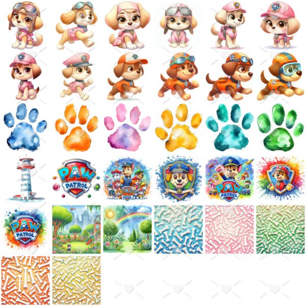 Cliparts Patrulha Canina Aquarela Png Imagens Sem Fundo