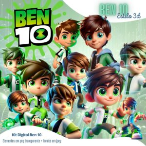 Cliparts Png Ben 10 Kit Digital Menino Super Herói Desenho