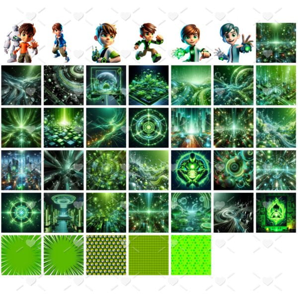 Cliparts Png Ben 10 Kit Digital Menino Super Herói Desenho