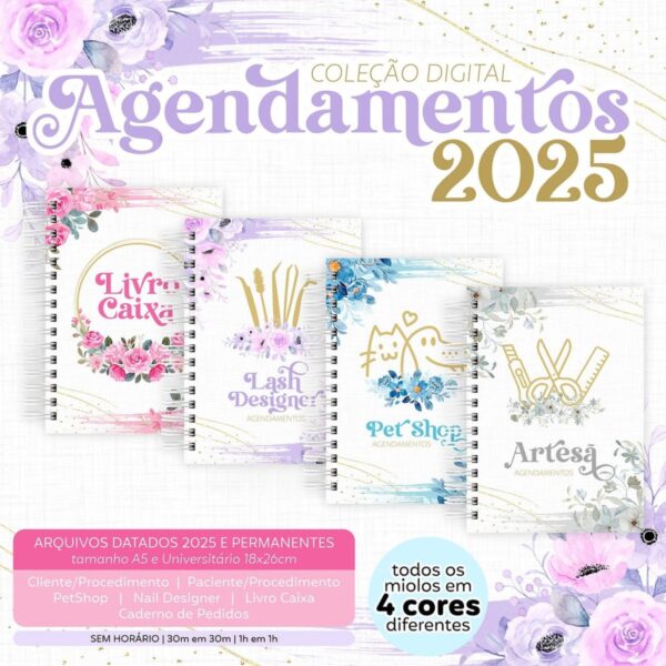 Coleção Agendamentos 2025 - Arquivo Digital