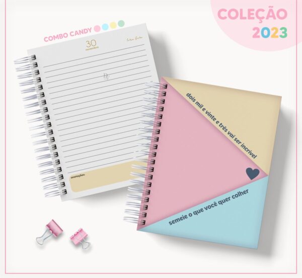 Coleção Agendas Candy - Datada 2023 - Arquivo Digital - Imagem 4