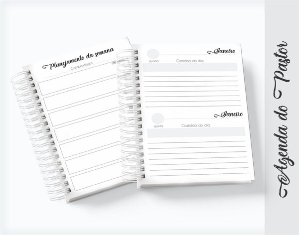 Coleção Agendas do Pastor - Arquivo Digital - Imagem 3