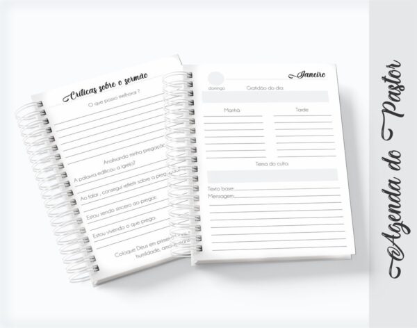 Coleção Agendas do Pastor - Arquivo Digital - Imagem 4
