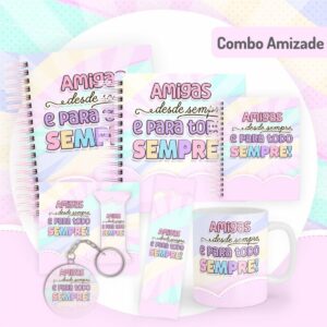 colecao amizade encadernacao arquivo digital papel e scrapbook 1