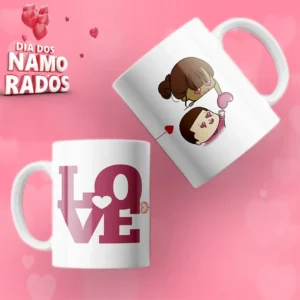Coleção Amor em Caneca - Arquivos de Dia dos Namorados