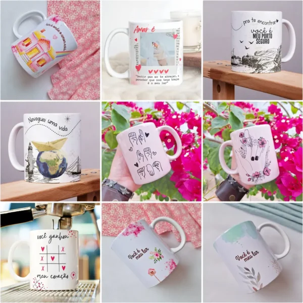 Coleção Amor em Caneca: Especial Dia dos Namorados