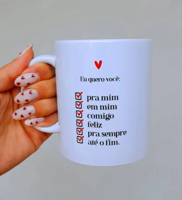 Coleção Amor Eterno: Decore Canecas para o Dia dos Namorados