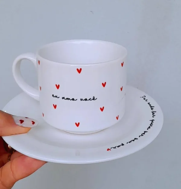 Coleção Amor Eterno: Decore Canecas para o Dia dos Namorados