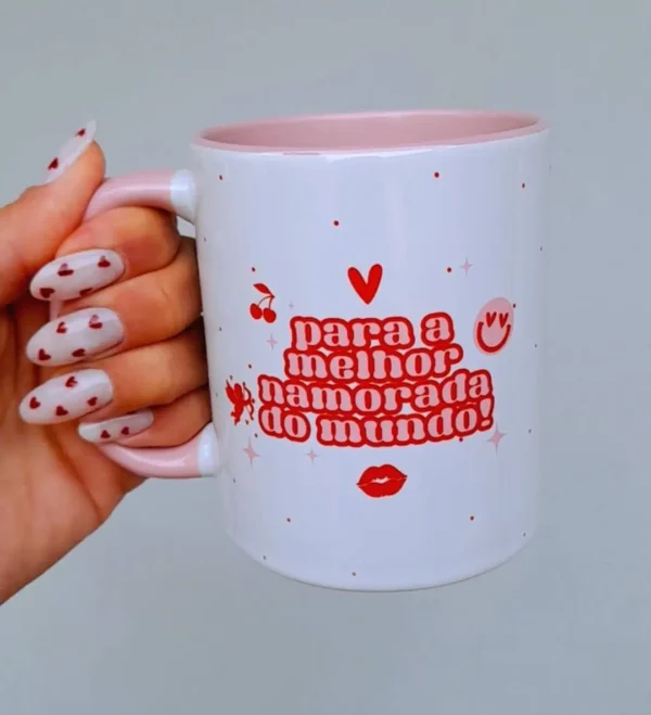Coleção Amor Eterno: Decore Canecas para o Dia dos Namorados