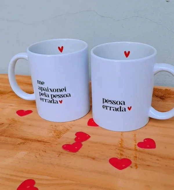 Coleção Amor Eterno: Decore Canecas para o Dia dos Namorados