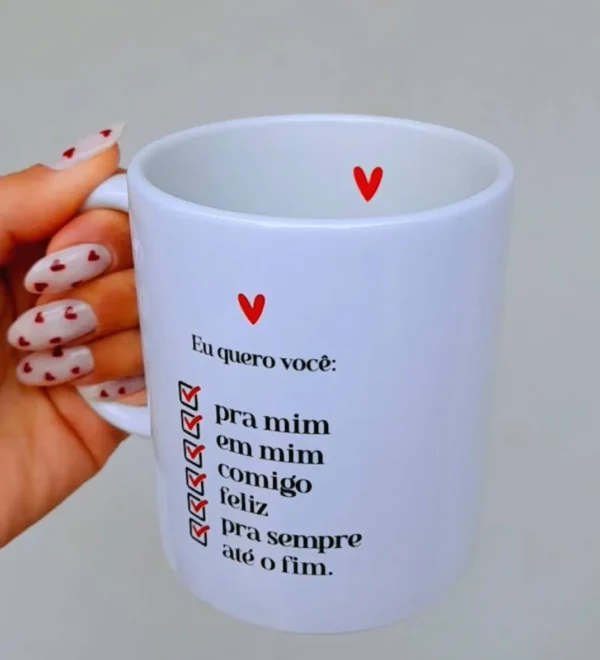 Coleção Amor Eterno: Decore Canecas para o Dia dos Namorados