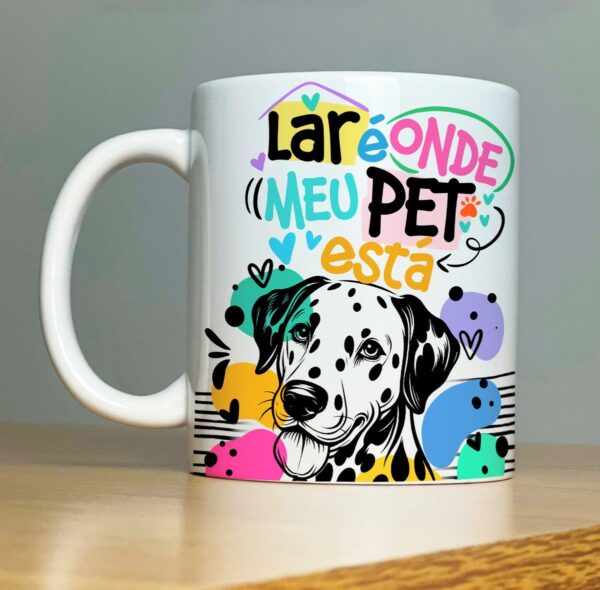 Coleção Artes para Sublimação Caneca Pets - Arquivo Digital - Imagem 2