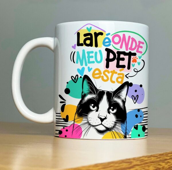 Coleção Artes para Sublimação Caneca Pets - Arquivo Digital - Imagem 4