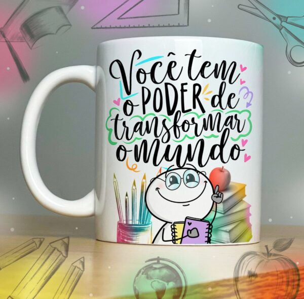 Coleção Artes para Sublimação Caneca Prof - Arquivo Digital - Imagem 5