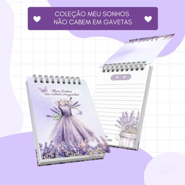 Coleção Cadernos Meus Sonhos - Arquivo Digital - Imagem 3