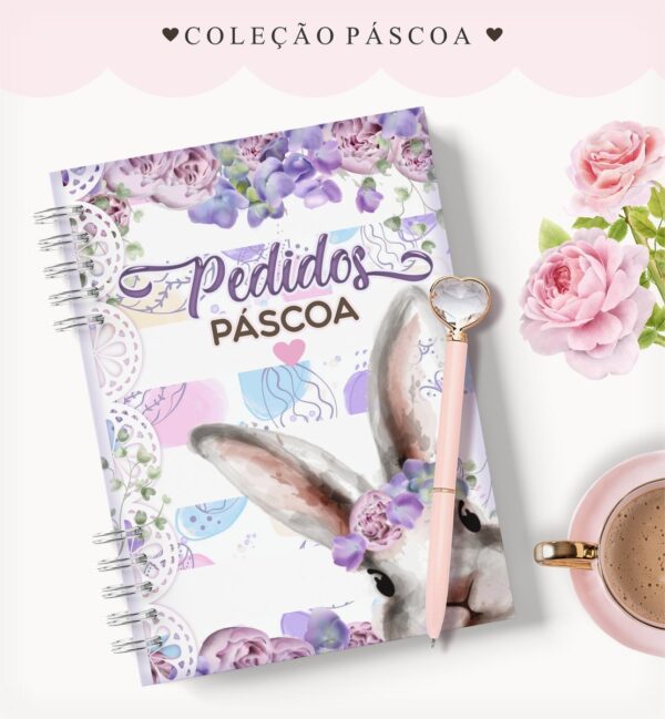 Coleção Cadernos Pedidos Páscoa - Arquivo Digital