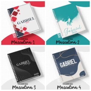 colecao capas masculina 2023 arquivo digital papelaria personalizada