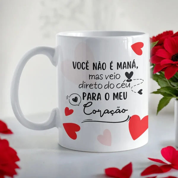 Coleção Dia dos Namorados: Cantadas Cristãs para Caneca
