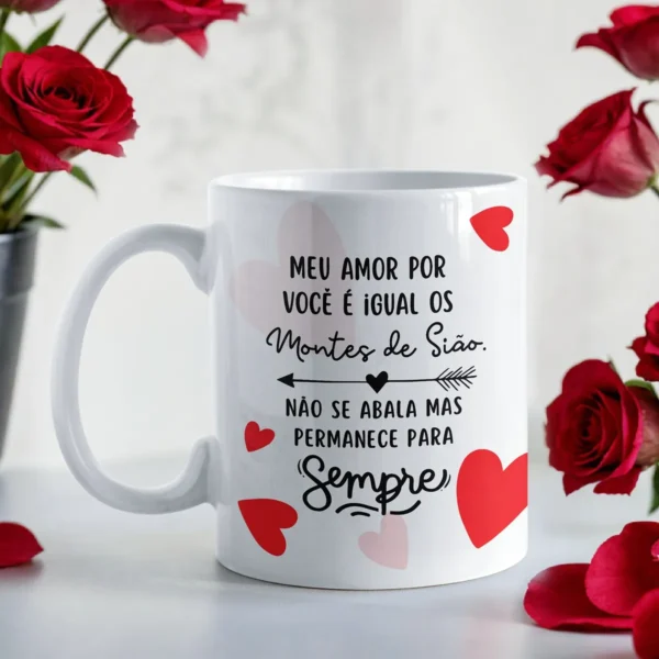 Coleção Dia dos Namorados: Cantadas Cristãs para Caneca
