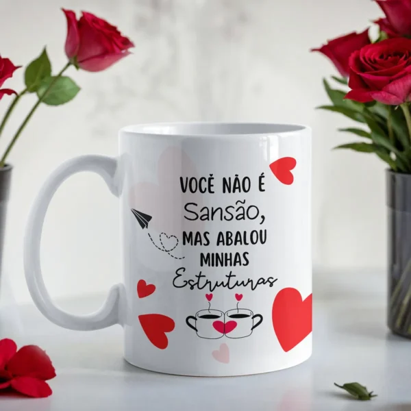 Coleção Dia dos Namorados: Cantadas Cristãs para Caneca