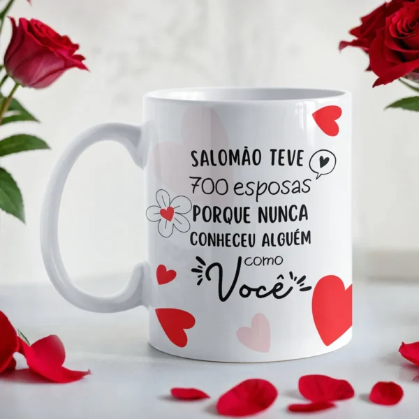 Coleção Dia dos Namorados: Cantadas Cristãs para Caneca