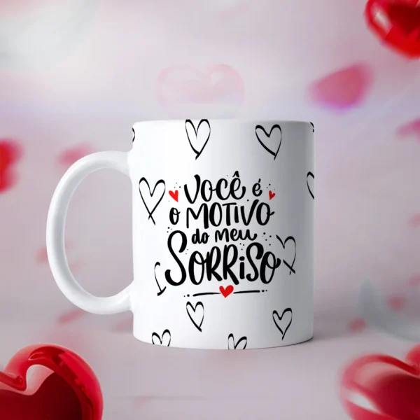 Coleção Digital de Artes para Canecas - Especial Namorados