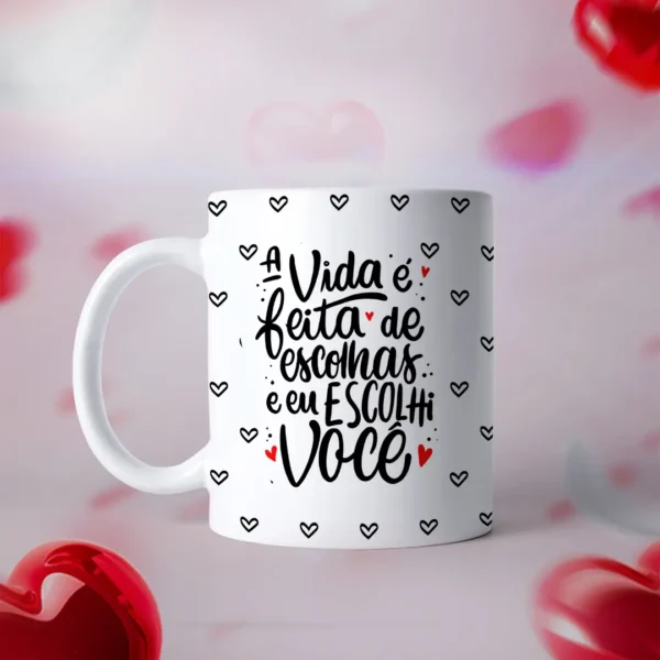 Coleção Digital de Artes para Canecas - Especial Namorados
