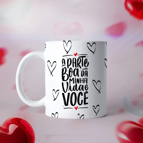 Coleção Digital de Artes para Canecas - Especial Namorados
