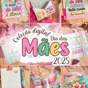 Coleção Exclusiva de Corte para Dia das Mães em PDF