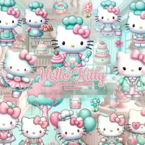 Colecao Hello Kitty Candy Png Projetos Personalizados E Diy