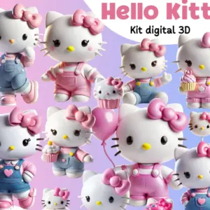 Colecao Hello Kitty Png Para Criar Produtos Personalizados 2