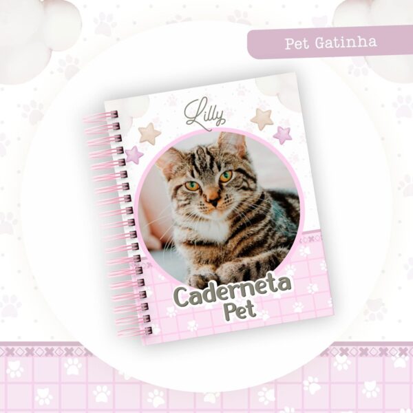 Coleção Pet Gatinha Rosa - Arquivo Digital
