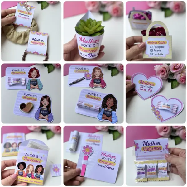Colecao Png Mulher Crista Para Decoracao E Lembrancas Inspiradoras 9