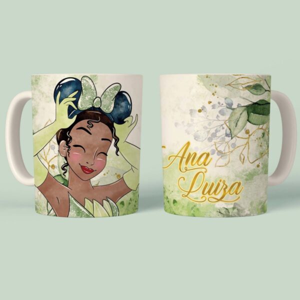 Coleção Princesas - Canecas e Toalhas - Arquivo Digital