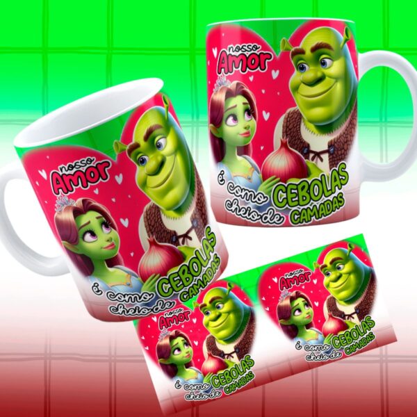 Coleção Shrek Namorados - Png - Imagem 3
